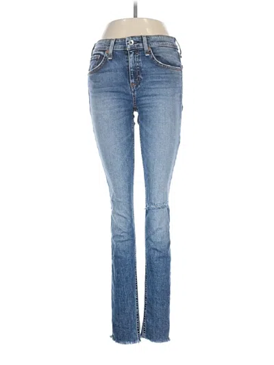 Pre-owned Rag & Bone Jeans In Blue