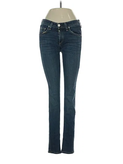 Pre-owned Rag & Bone Jeans In Blue