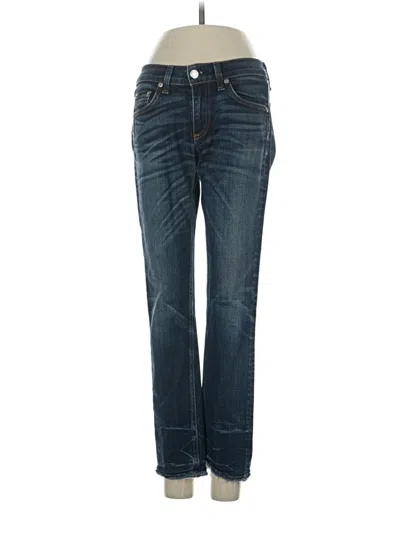 Pre-owned Rag & Bone Jeans In Blue