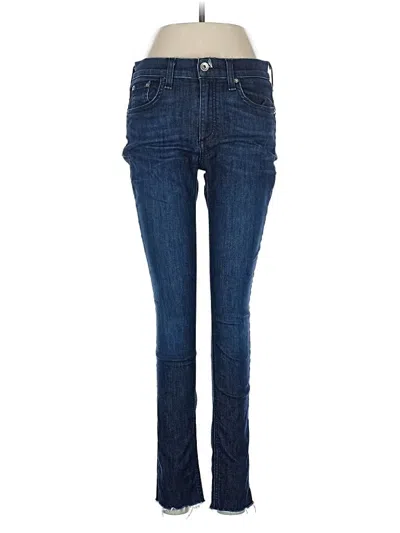 Pre-owned Rag & Bone Jeans In Blue