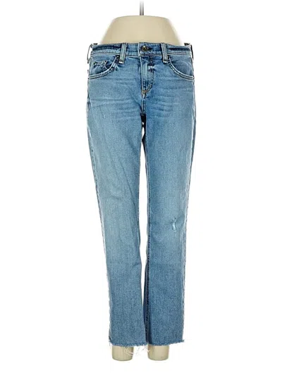 Pre-owned Rag & Bone Jeans In Blue
