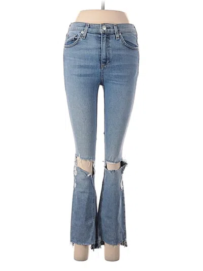 Pre-owned Rag & Bone Jeans In Blue