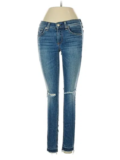 Pre-owned Rag & Bone Jeans In Blue