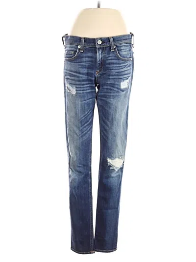 Pre-owned Rag & Bone Jeans In Blue