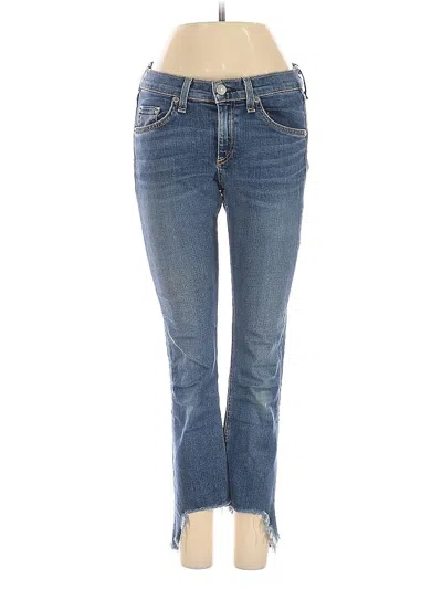 Pre-owned Rag & Bone Jeans In Blue