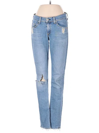 Pre-owned Rag & Bone Jeans In Blue