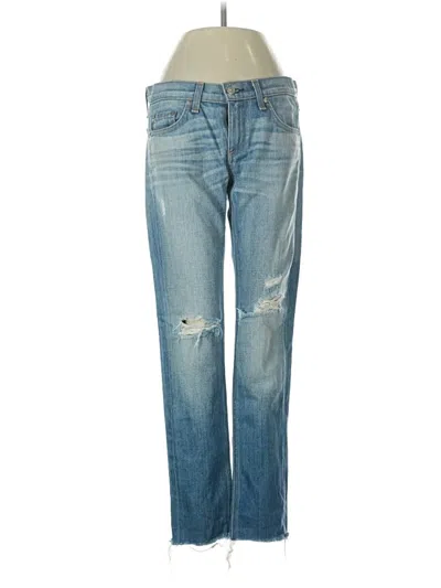 Pre-owned Rag & Bone Jeans In Blue