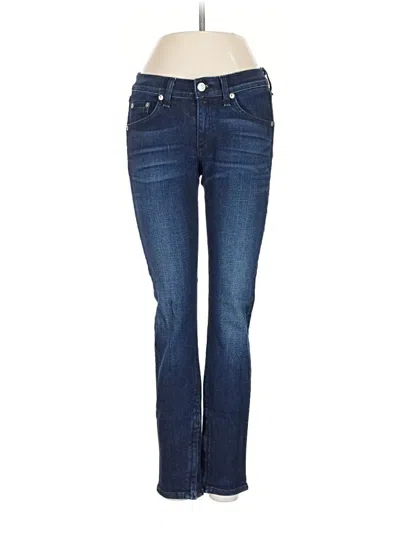 Pre-owned Rag & Bone Jeans In Blue