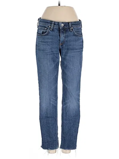 Pre-owned Rag & Bone Jeans In Blue