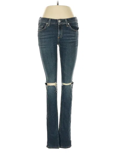 Pre-owned Rag & Bone Jeans In Blue