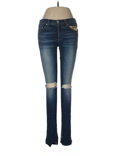 Pre-owned Rag & Bone Jeans In Blue