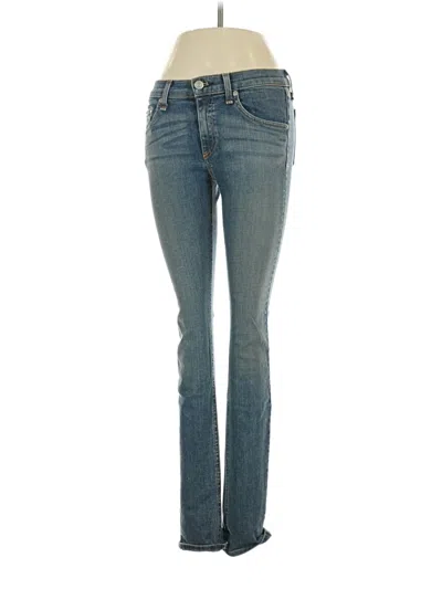 Pre-owned Rag & Bone Jeans In Blue