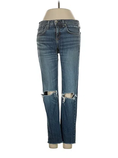 Pre-owned Rag & Bone Jeans In Blue