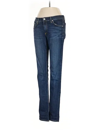 Pre-owned Rag & Bone Jeans In Blue