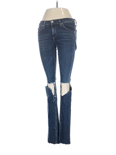 Pre-owned Rag & Bone Jeans In Blue