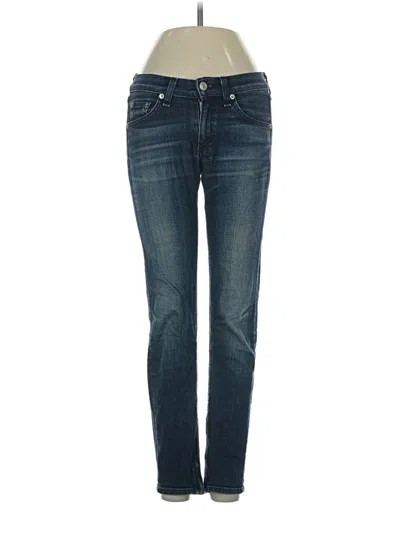 Pre-owned Rag & Bone Jeans In Blue