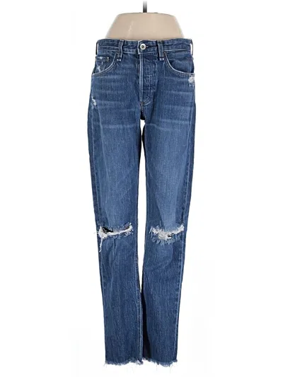 Pre-owned Rag & Bone Jeans In Blue