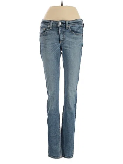 Pre-owned Rag & Bone Jeans In Blue