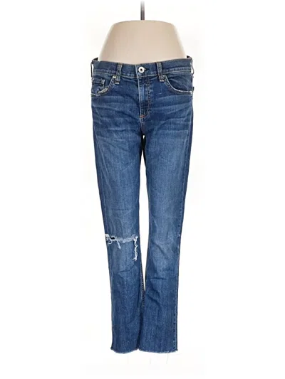 Pre-owned Rag & Bone Jeans In Blue