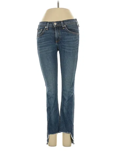 Pre-owned Rag & Bone Jeans In Blue