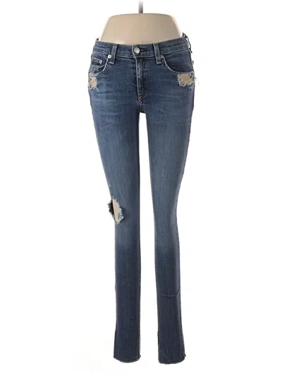 Pre-owned Rag & Bone Jeans In Blue