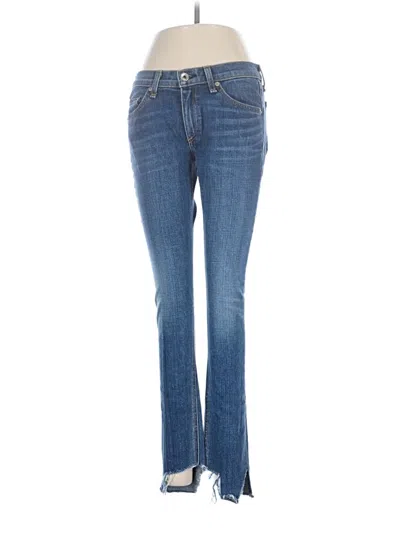 Pre-owned Rag & Bone Jeans In Blue