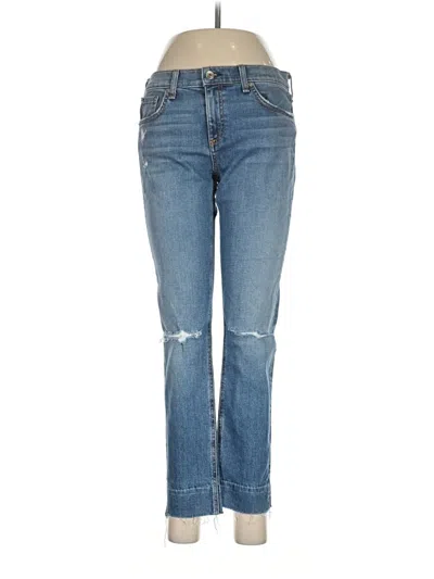 Pre-owned Rag & Bone Jeans In Blue
