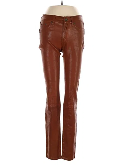 Pre-owned Rag & Bone Jeans In Brown