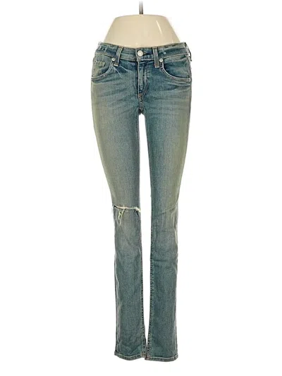 Pre-owned Rag & Bone Jeans In Green