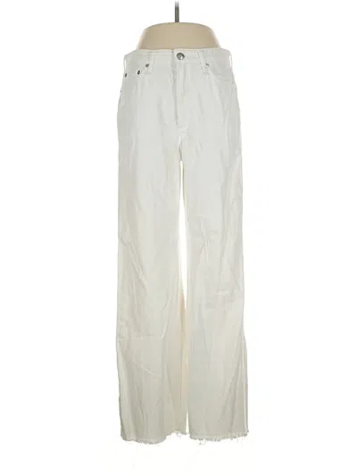 Pre-owned Rag & Bone Jeans In Ivory