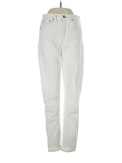 Pre-owned Rag & Bone Jeans In Ivory