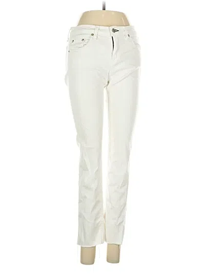 Pre-owned Rag & Bone Jeans In Ivory