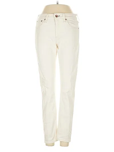 Pre-owned Rag & Bone Jeans In Ivory