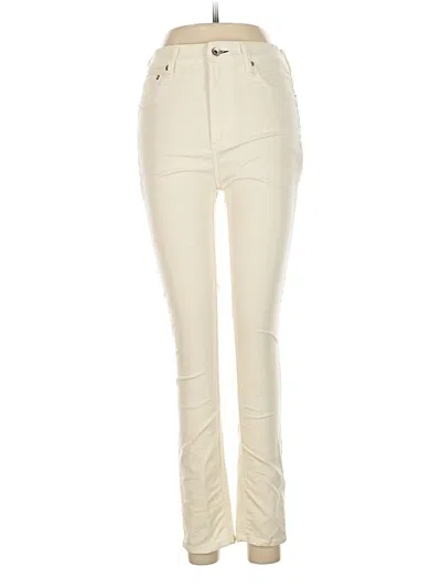 Pre-owned Rag & Bone Jeans In Ivory