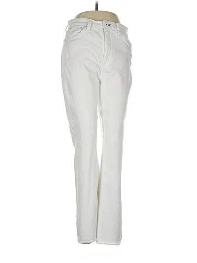 Pre-owned Rag & Bone Jeans In Ivory