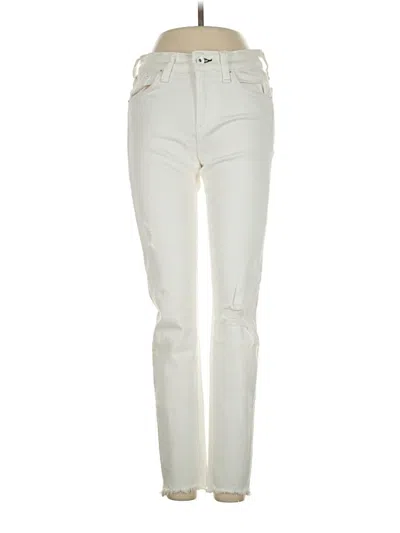 Pre-owned Rag & Bone Jeans In Ivory