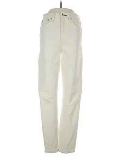 Pre-owned Rag & Bone Jeans In Ivory