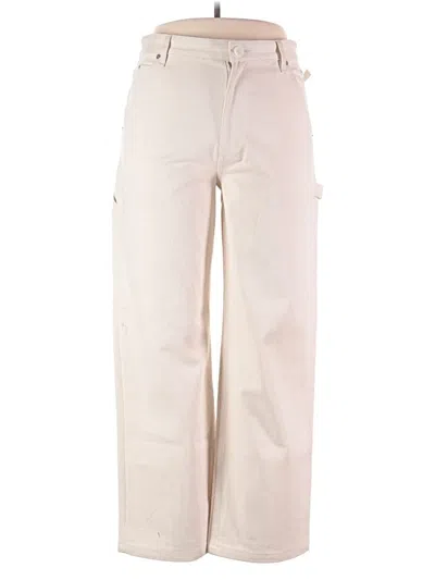 Pre-owned Rag & Bone Jeans In Ivory