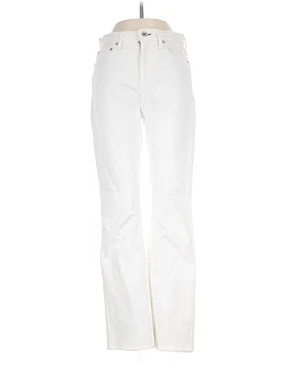 Pre-owned Rag & Bone Jeans In Ivory