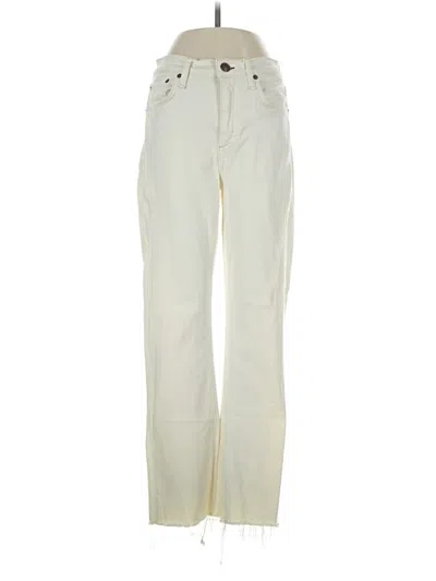 Pre-owned Rag & Bone Jeans In Ivory