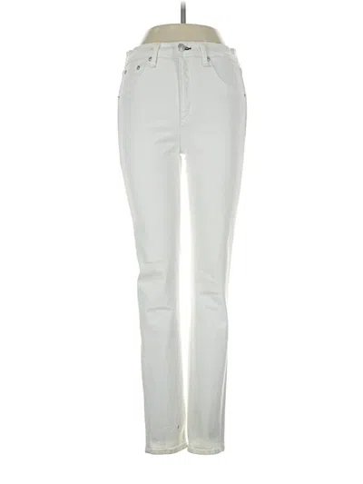 Pre-owned Rag & Bone Jeans In Ivory