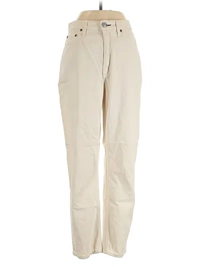 Pre-owned Rag & Bone Jeans In Ivory