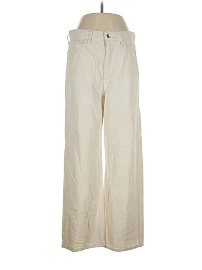 Pre-owned Rag & Bone Jeans In Ivory