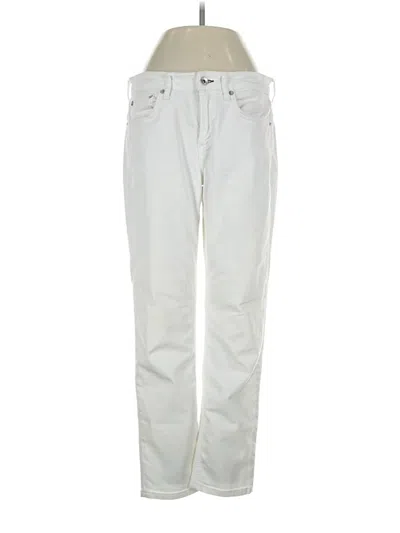 Pre-owned Rag & Bone Jeans In Ivory