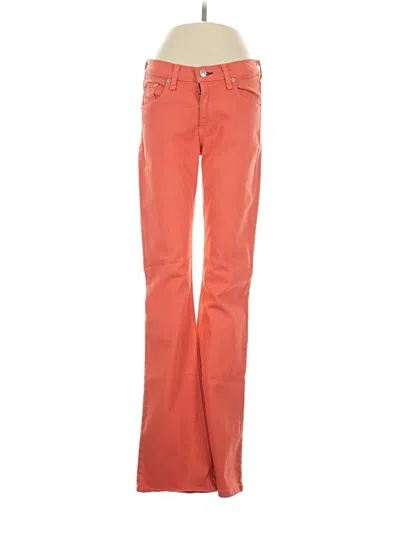 Pre-owned Rag & Bone Jeans In Orange