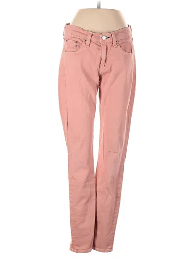 Pre-owned Rag & Bone Jeans In Pink