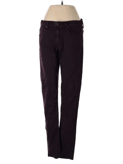 Pre-owned Rag & Bone Jeans In Purple