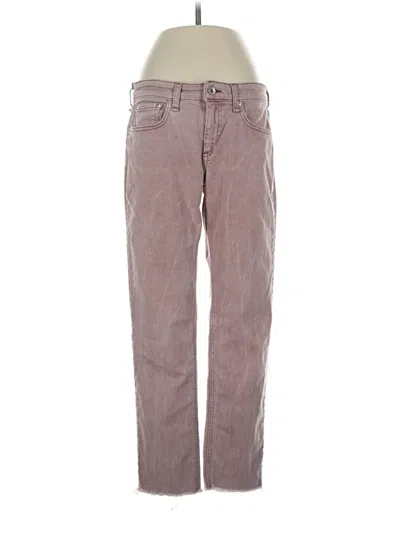 Pre-owned Rag & Bone Jeans In Purple