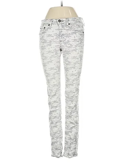 Pre-owned Rag & Bone Jeans In Silver