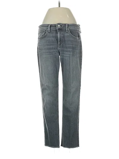 Pre-owned Rag & Bone Jeans In Silver